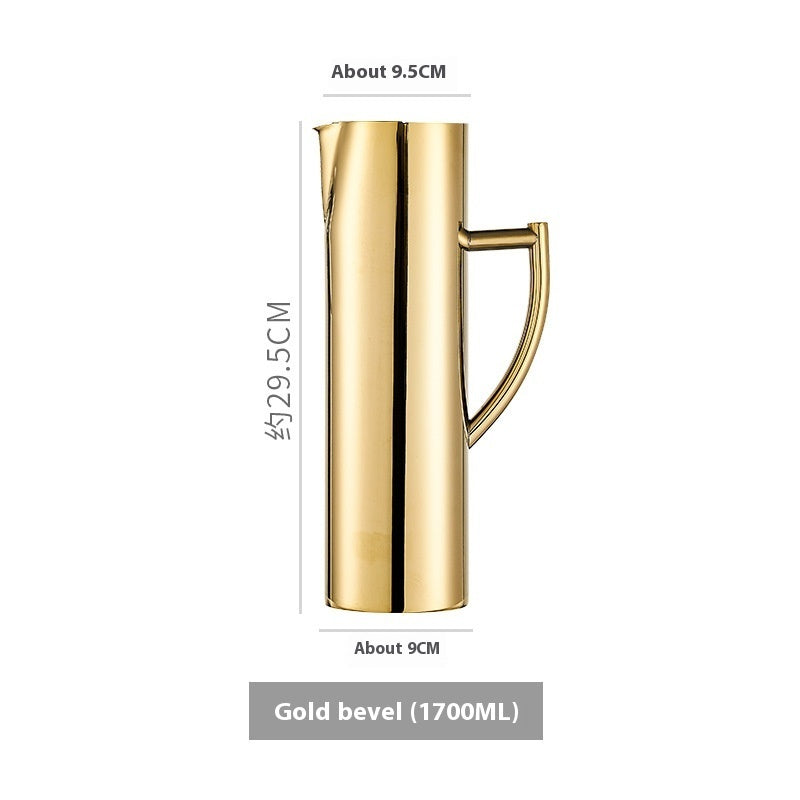 Bar Wine Mixer Stainless Steel Fruit Water Jug Straight Bar Ice Insulation