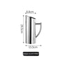 Bar Wine Mixer Stainless Steel Fruit Water Jug Straight Bar Ice Insulation