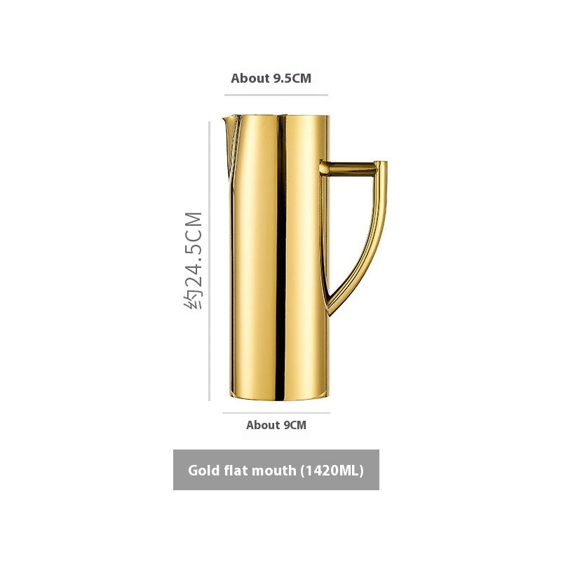 Bar Wine Mixer Stainless Steel Fruit Water Jug Straight Bar Ice Insulation