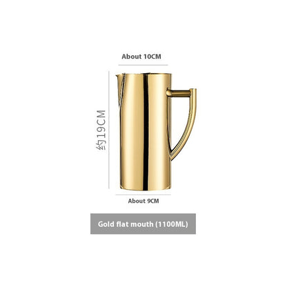 Bar Wine Mixer Stainless Steel Fruit Water Jug Straight Bar Ice Insulation