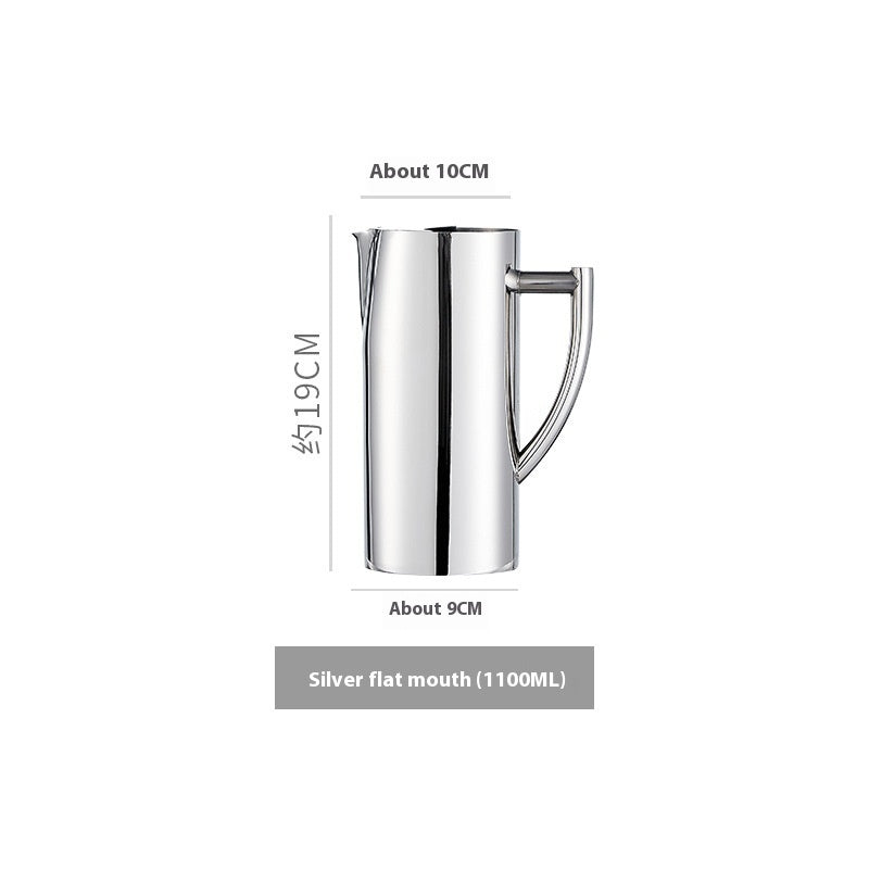 Bar Wine Mixer Stainless Steel Fruit Water Jug Straight Bar Ice Insulation