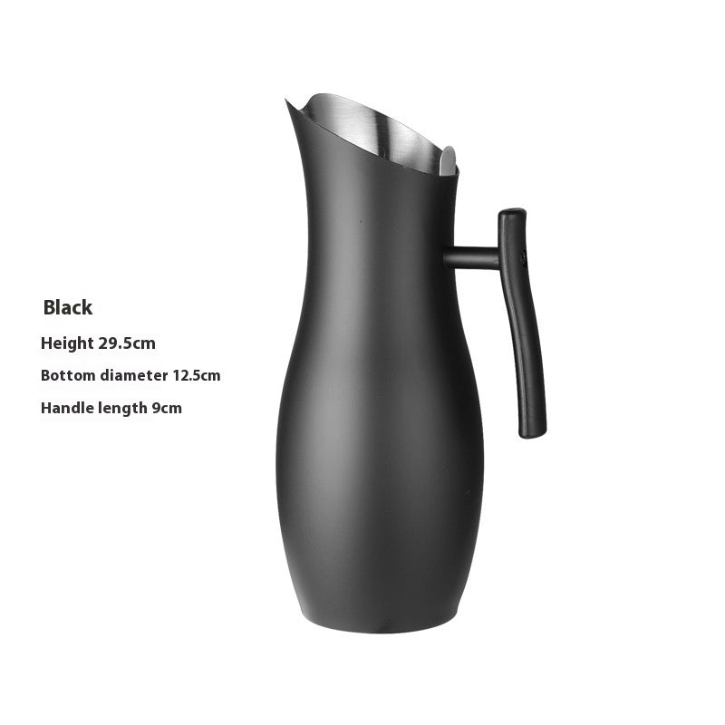 Bar Wine Mixer Stainless Steel Fruit Water Jug Straight Bar Ice Insulation