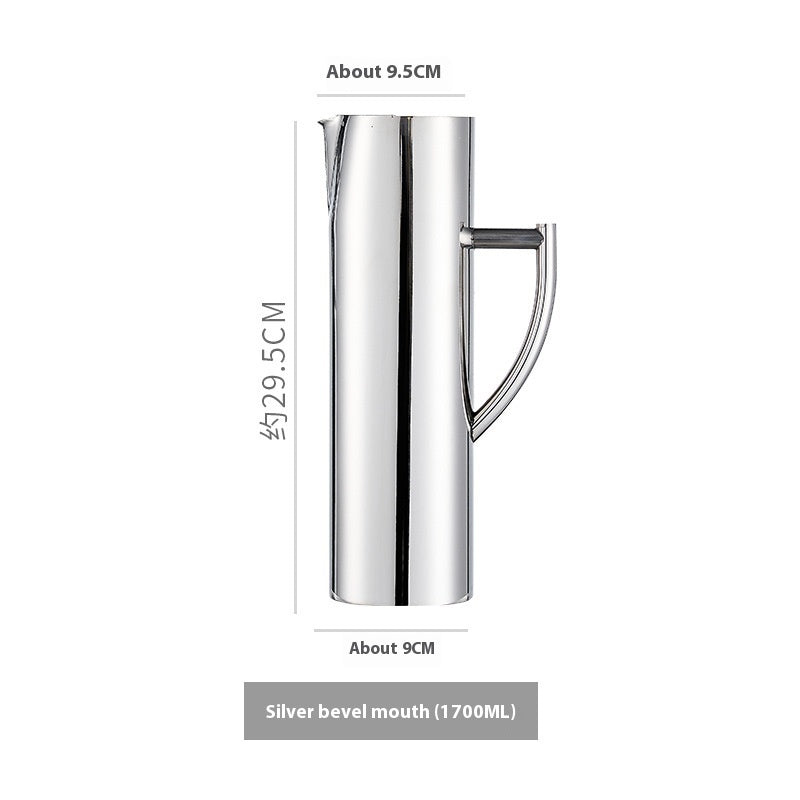 Bar Wine Mixer Stainless Steel Fruit Water Jug Straight Bar Ice Insulation