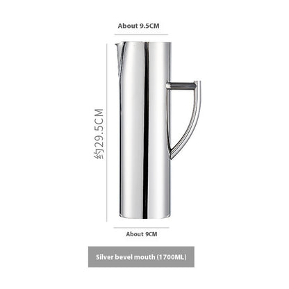 Bar Wine Mixer Stainless Steel Fruit Water Jug Straight Bar Ice Insulation