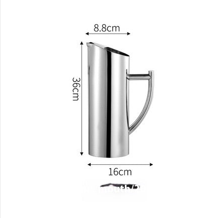 Bar Wine Mixer Stainless Steel Fruit Water Jug Straight Bar Ice Insulation