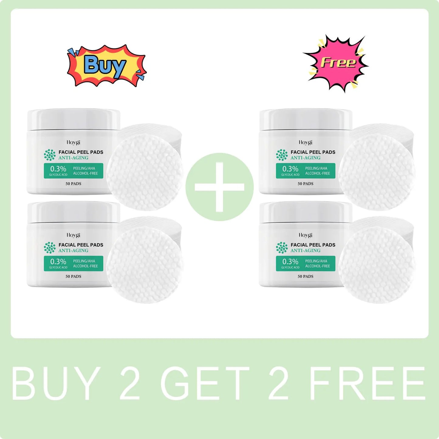 ClearGlow Pads – Exfoliate, Hydrate, Conquer Acne!