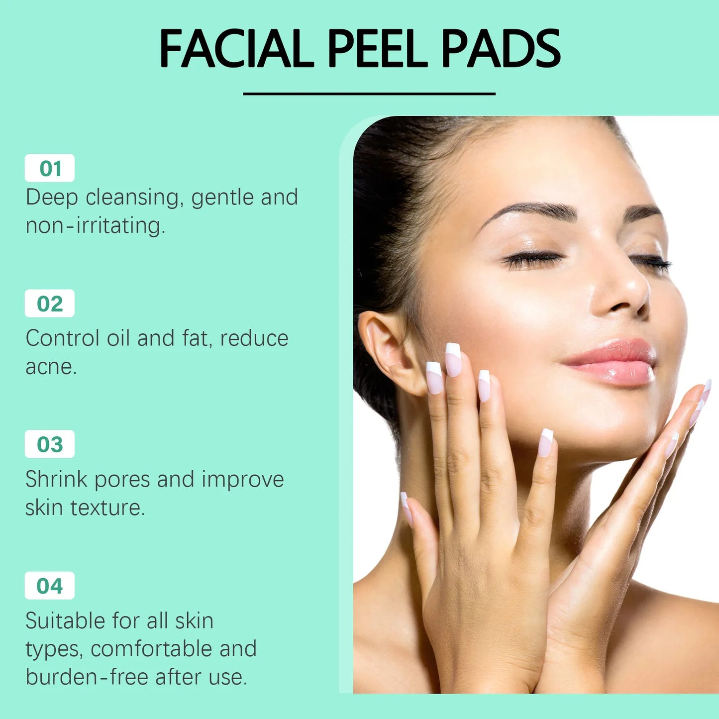 ClearGlow Pads – Exfoliate, Hydrate, Conquer Acne!