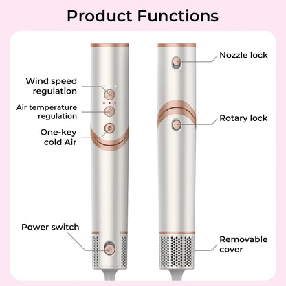 StyleFusion Pro – Dry, Curl, Straighten & Shine!
