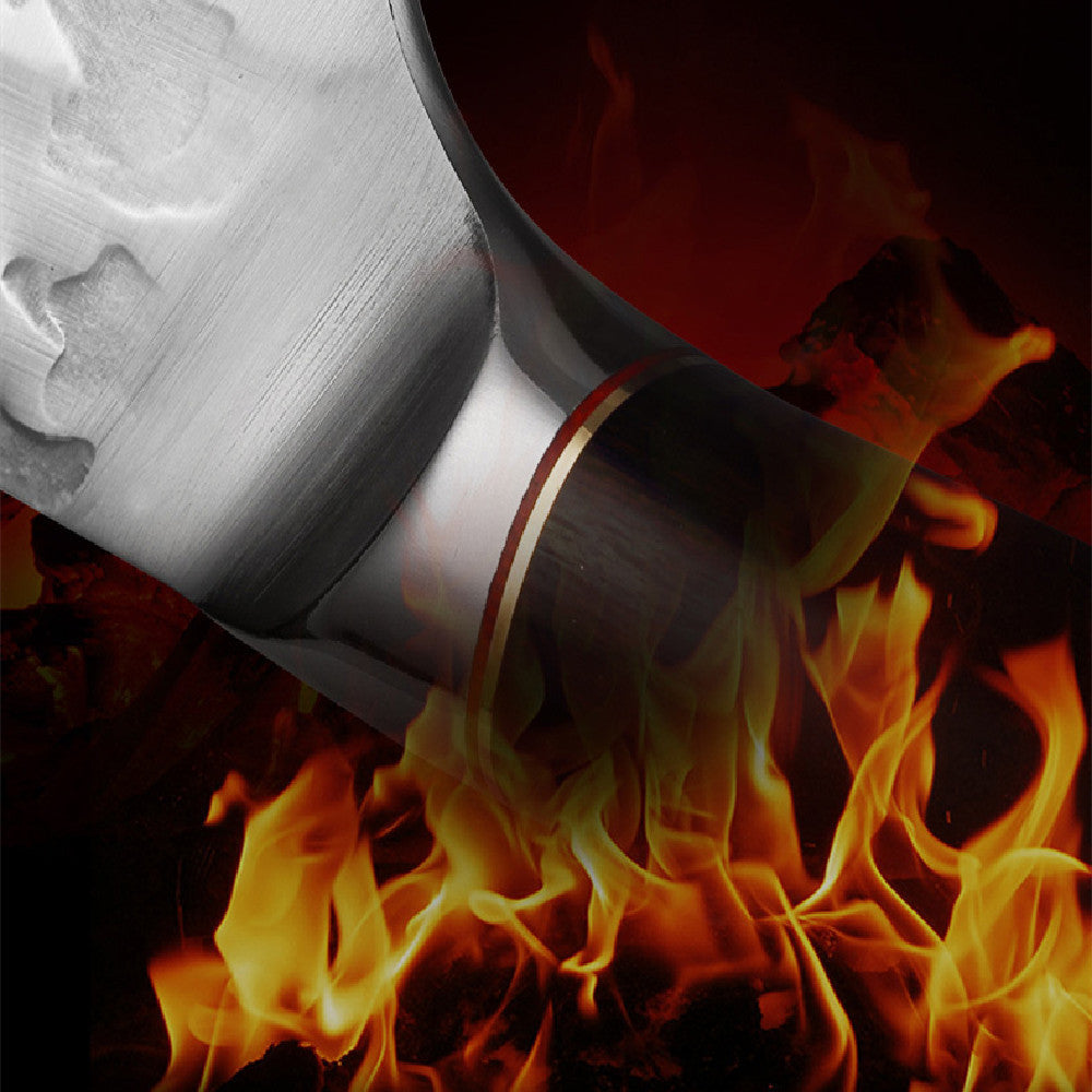 Hand Forged Color Wood Handle Kitchen Knife