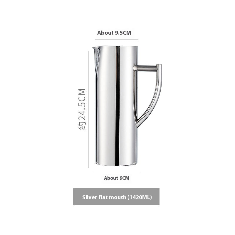 Bar Wine Mixer Stainless Steel Fruit Water Jug Straight Bar Ice Insulation